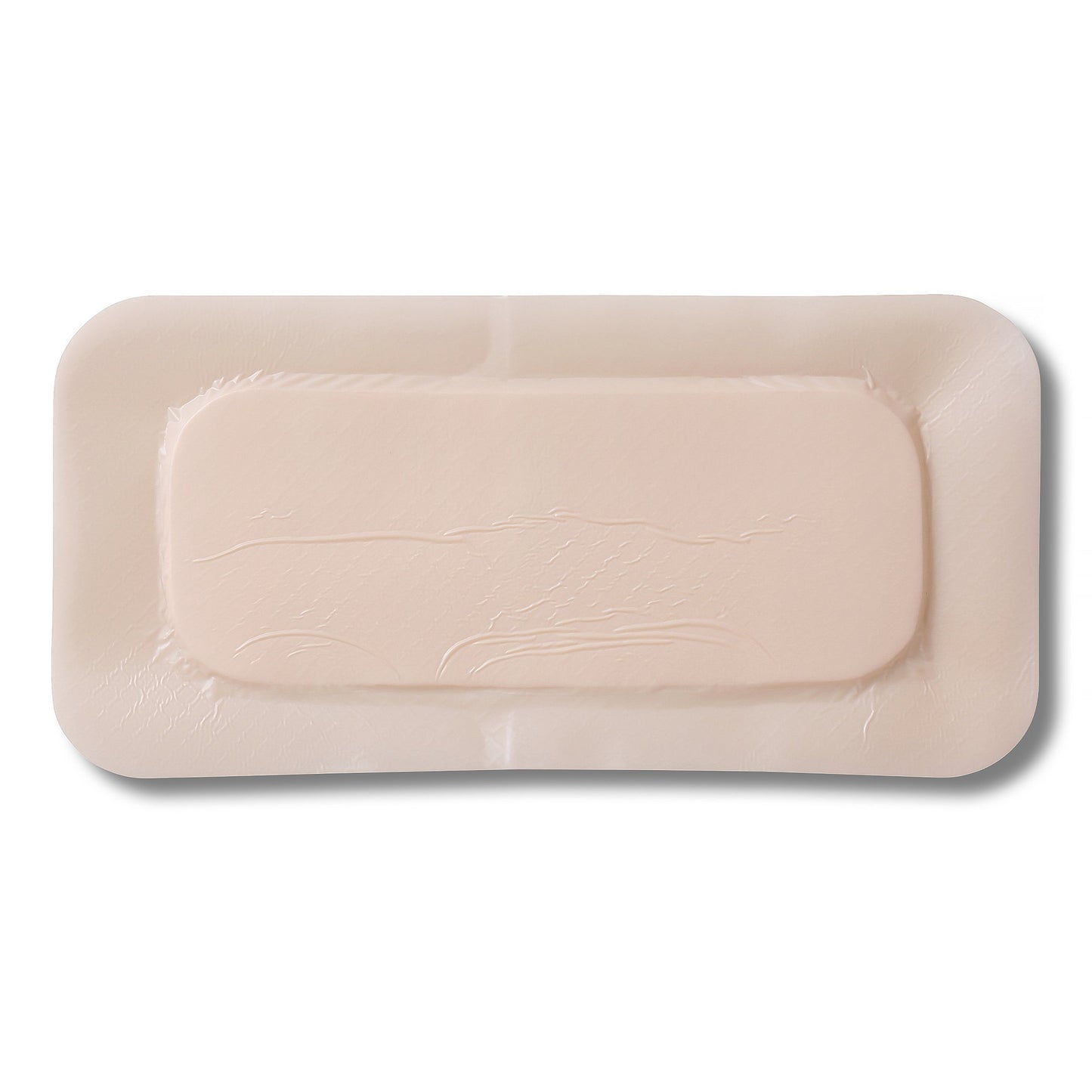 Aquacel® Silicone Adhesive with Border Silicone Foam Dressing, 4 x 8 Inch