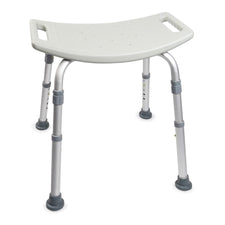 McKesson Aluminum Transfer Bench, Armless Bath Bench, 300-lb. Capacity