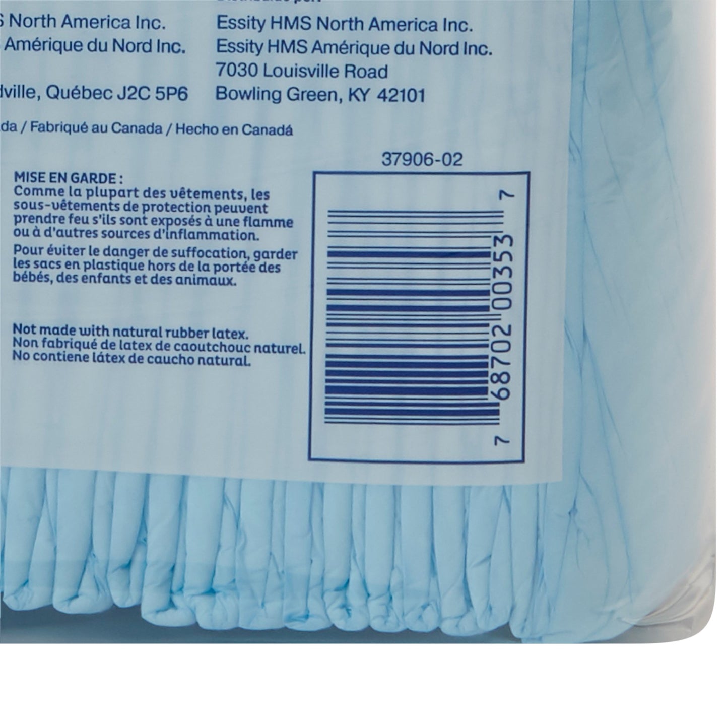 Tena Extra Absorbent Underpad, 17 x 24 Inch by Essity HMS North America Inc product image - view 4