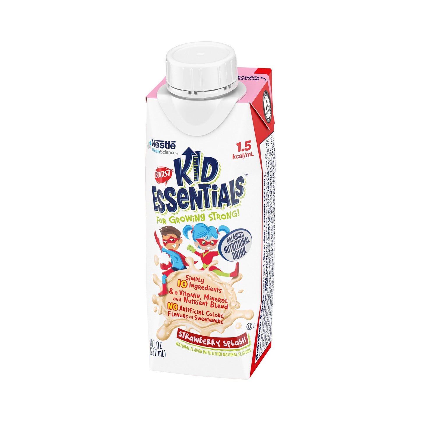Boost® Kid Essentials™ 1.5 Balanced Nutritional Drink, Strawberry, 8-oz. carton