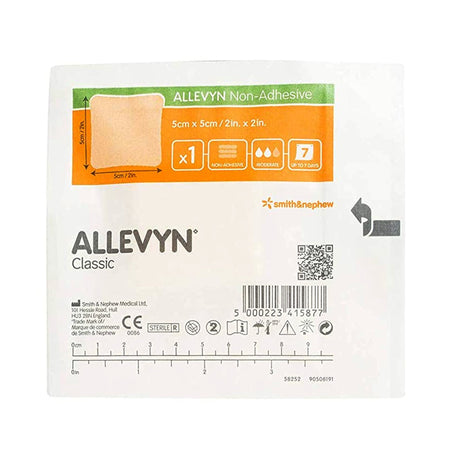 Smith & Nephew 66007643 Allevyn Classic Nonadhesive without Border Foam Dressing