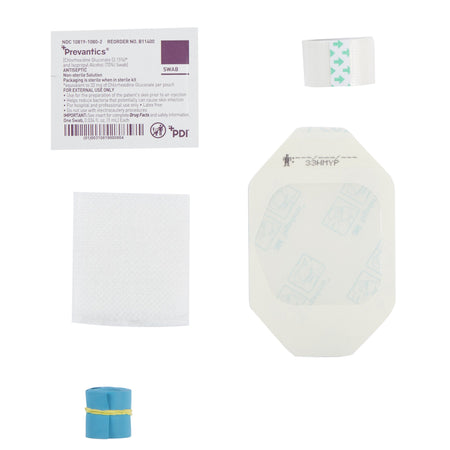 McKesson I.V. Start Kit, Tegaderm™ Dressing, Prevantics® Swabs