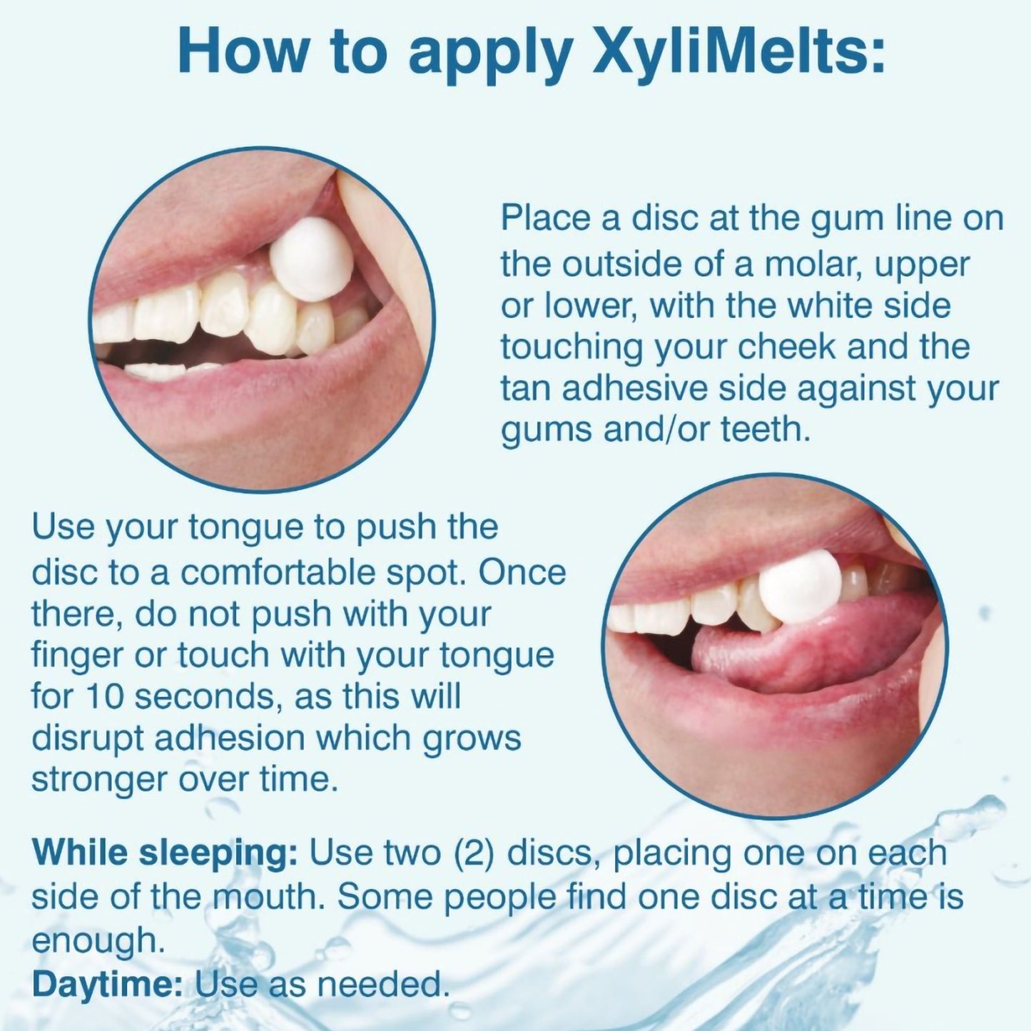 Mouth Moisturizer XyliMelts® 40 per Pack Melt