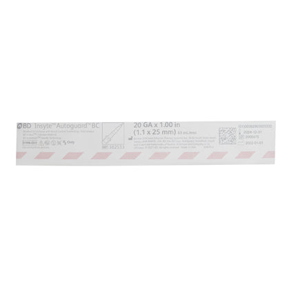 Insyte™ Autoguard™ BC Peripheral IV Catheter, 20 Gauge