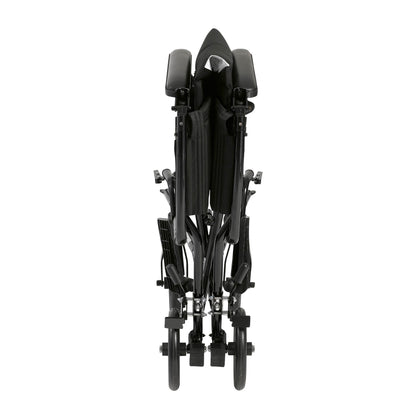 drive™ Transport Chair, Black, 17-Inch Seat Width