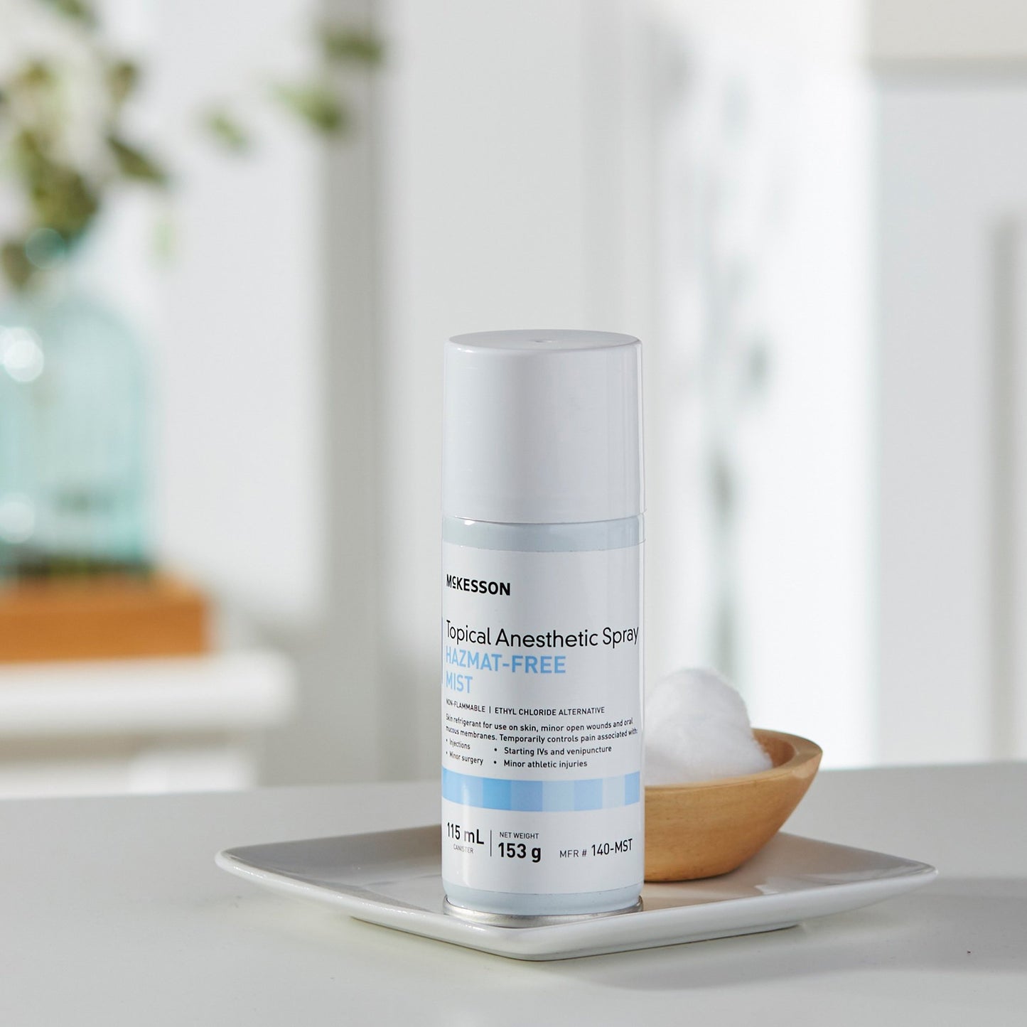 McKesson Topical Anesthetic Spray, Mist Spray, 115-mL Spray Can