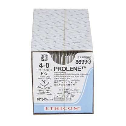 Prolene™ Suture with Needle, Size 4-0