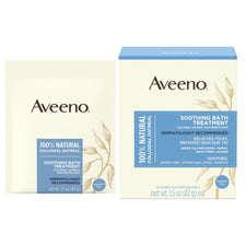 Aveeno® Soothing Bath Treatment Packets Fragrance Free