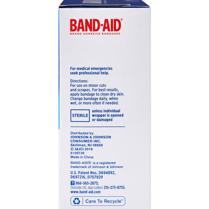 Band-Aid® Flexible Fabric Tan Adhesive Strip, 1 x 3 Inch