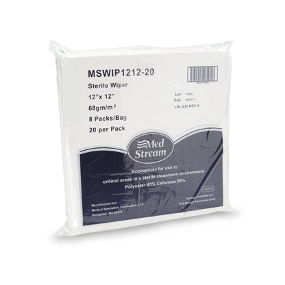 McKesson Cleanroom Wipes, 12 x 12 Inch