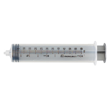 Cardinal 1186000777 Monoject SoftPack Syringe 60 mL Luer Lock