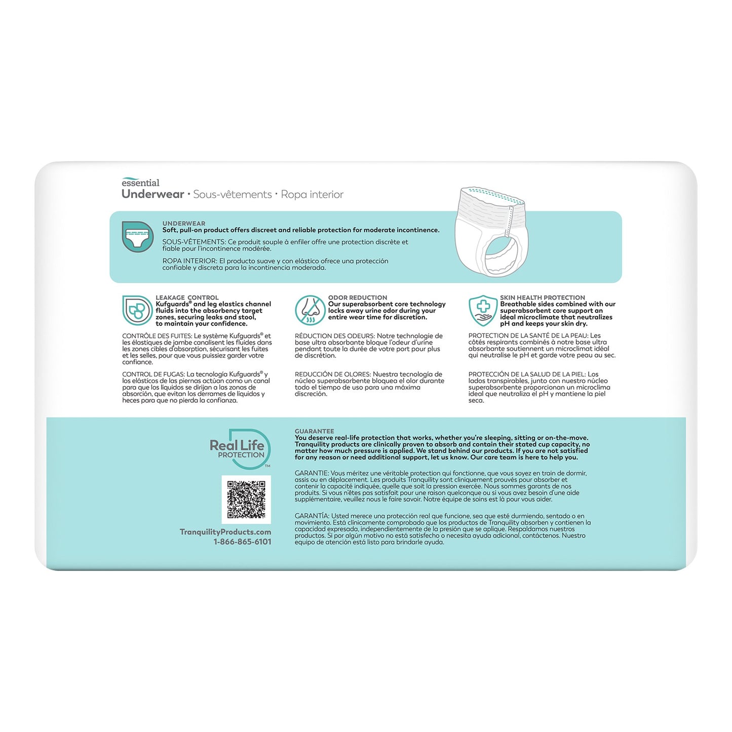 ComfortCare™ Absorbent Underwear, Medium