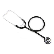 McKesson Classic Stethoscope, Double-Sided Chest piece, Black, 32-inch Tube