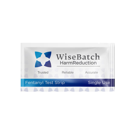 WiseBatch 1231697 Drug Identification Test Kit HarmReduction Fentanyl 100 Tests