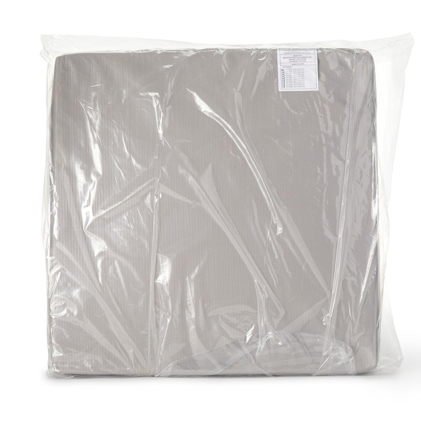 McKesson Gel Protekt Seat Cushion, 16 x 16 x 2 Inch