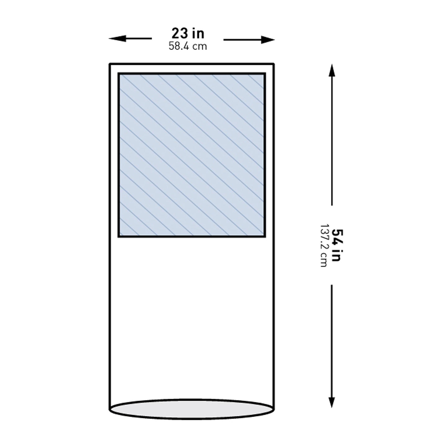 McKesson Mayo Stand Cover, 23 x 54 Inch 16-I80-13105-S