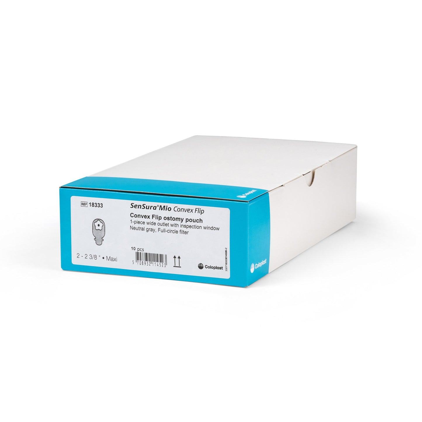 SenSura Mio Convex 1-Piece Ostomy Pouch System, 50mm Stoma