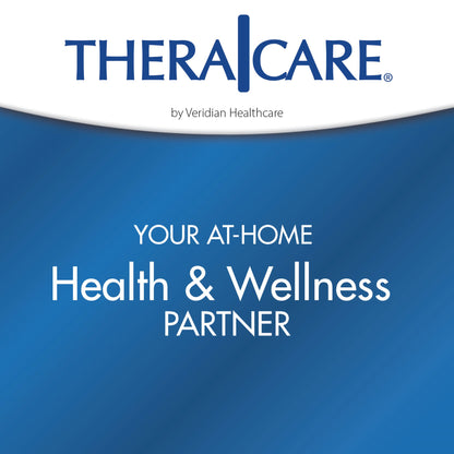 Theracare Bathtub Mat, Antifungal, Blue, 15 x 27 Inch