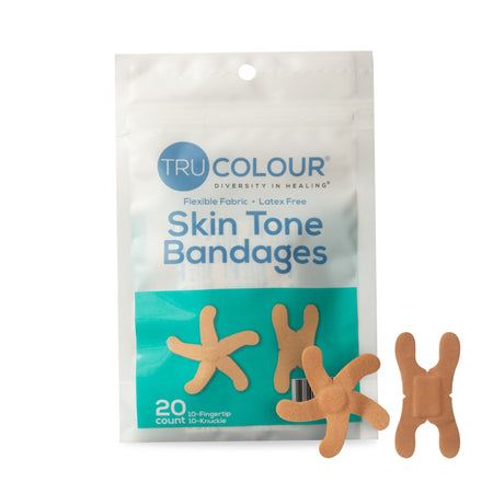Tru-Colour TCB-AKF TruColour Beige Adhesive Strip, Knuckle / Fingertip