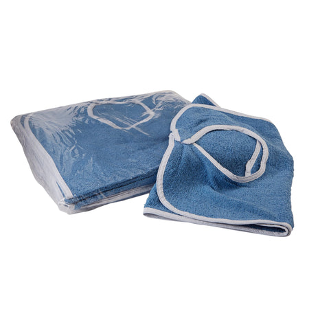 Beck's Classic BTB1834 Terry Adult Bib, Blue