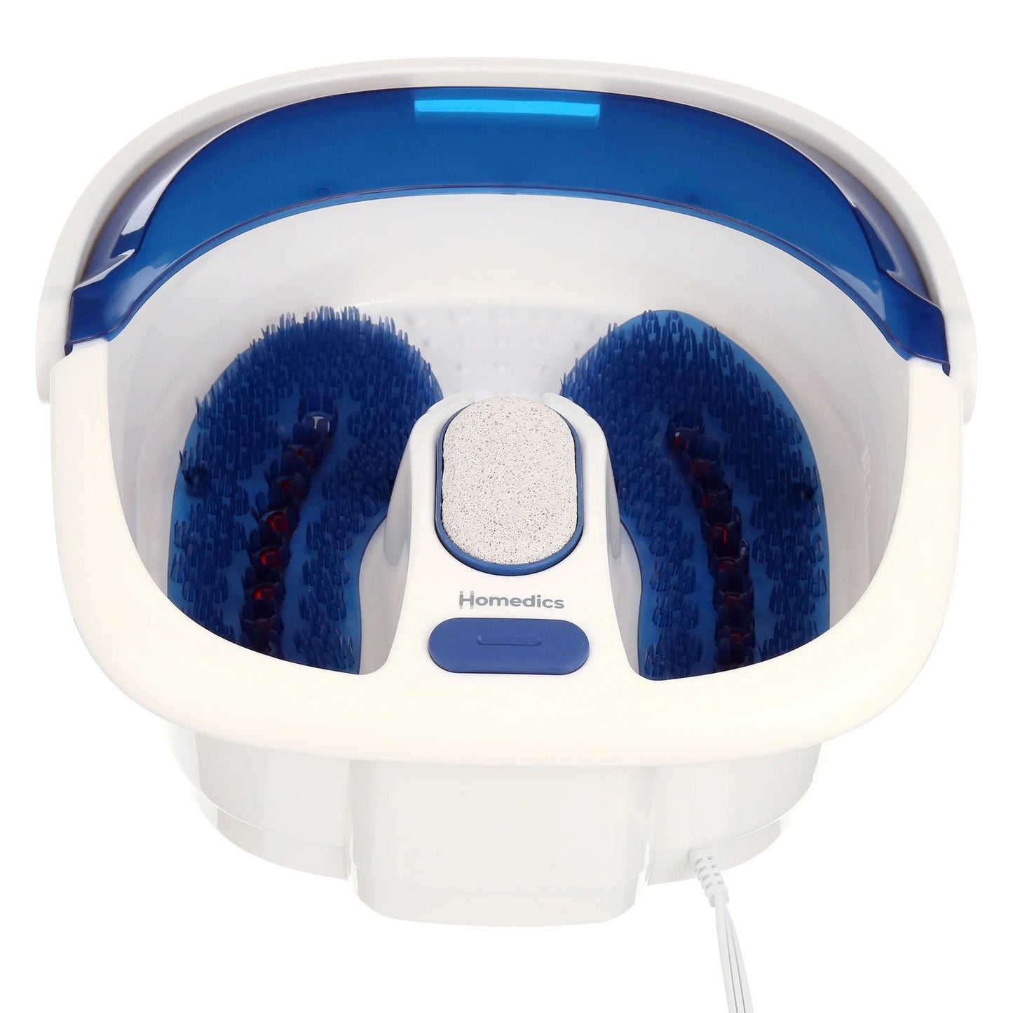 Foot Bath with Heat Boost HoMedics® Bubble Bliss Elite Blue / White Plastic