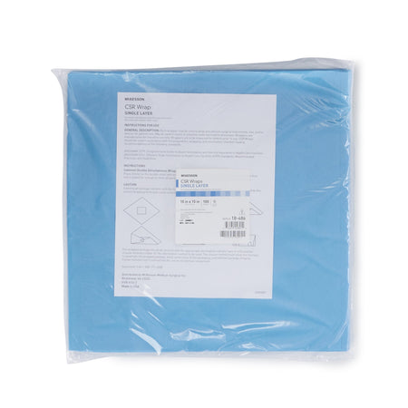 McKesson 18-486 Single Layer Sterilization Wrap, 15 x 15 Inch