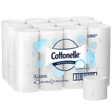Toilet Tissue Cottonelle® White 2-Ply Standard Size Cored Roll 900 Sheets 2.7 X 4 Inch