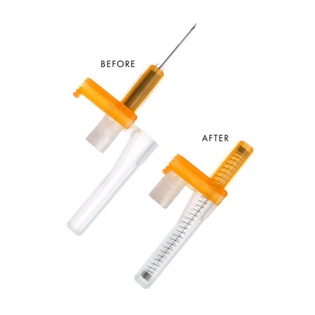 Retractable Technologies 82091 EasyPoint Safety Hypodermic Needle, 25 Gauge