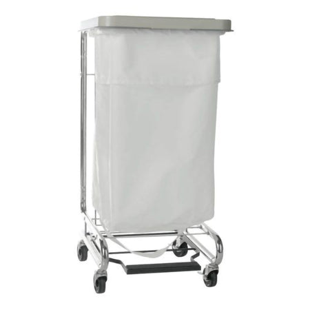 McKesson 03-159200 Hamper Stand Infectious Waste Rectangular Opening 30 to 33 gal. Capacity Foot Pedal