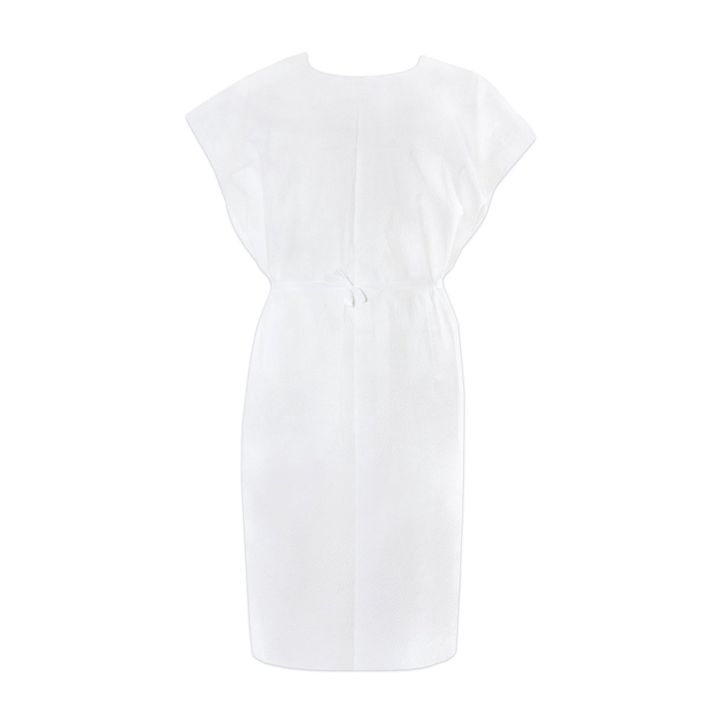 McKesson Patient Exam Gown, One Size Fits Most, White