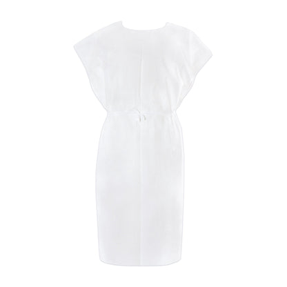 McKesson Patient Exam Gown, One Size Fits Most, White