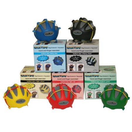 Digi-Extend n' Squeeze® Finger / Hand Exerciser, Medium Resistance, Various Resistances