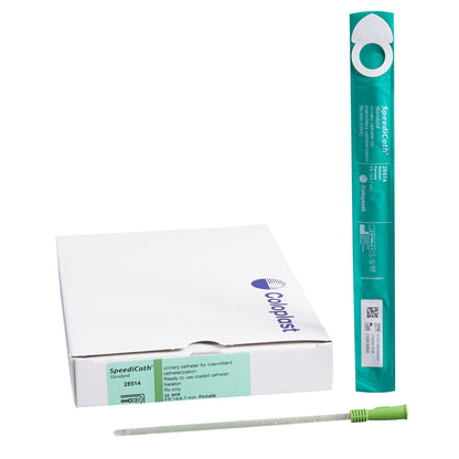 SpeediCath® Female Urethral Catheter, 14 Fr, Straight Tip