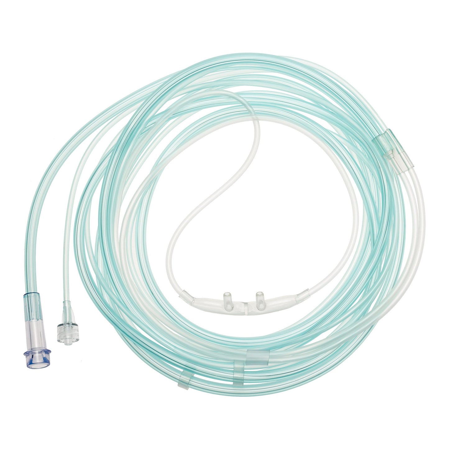 ETCO2 Nasal Cannula Softech® Plus Adult Curved Prong / NonFlared Tip 7 Foot Tubing
