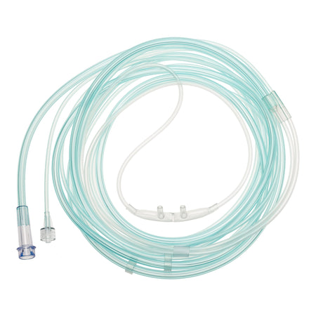 Teleflex LLC 2845 ETCO2 Nasal Cannula Softech Plus Adult Curved Prong / NonFlared Tip 7 Foot Tubing