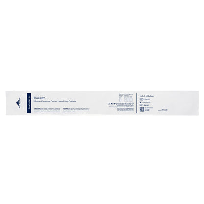 Foley Catheter TruCath® 2-Way Standard Tip 5 mL Balloon 16 Fr. Silicone Elastomer Coated Latex