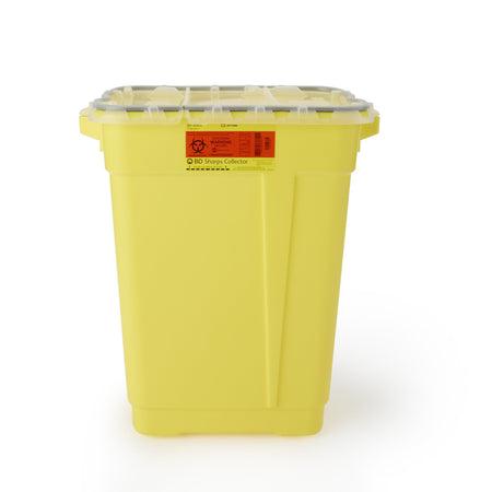 BD 425619 Chemotherapy Waste Container, 17 Gallon, 23-1/2 H x 20 W x 14-3/4 D Inch
