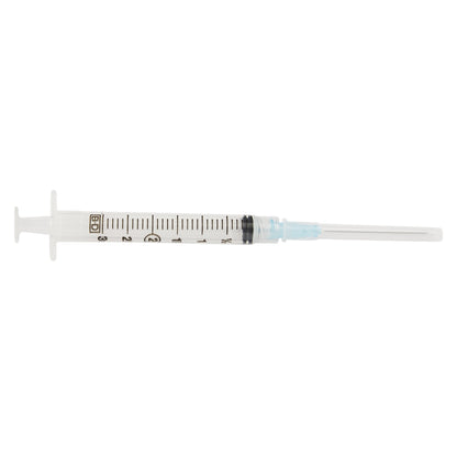 PrecisionGlide™ 3 mL Syringe with Hypodermic Needle, 25 Gauge, 1-1/2 Inch Needle Length