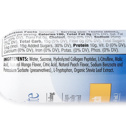 Expedite™ Mango-Peach Concentrated Collagen Dipeptides Medical Food, 2-oz.