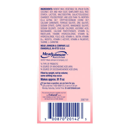 Infant Formula Enfamil® A.R.™ Unflavored 12.9 oz. Can Powder Added Rice Spit Up