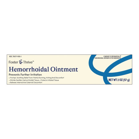 McKesson 70677110801 Foster & Thrive Hemorrhoidal Ointment