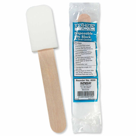 Sage 4000 Toothette Bite Block / Tongue Depressor