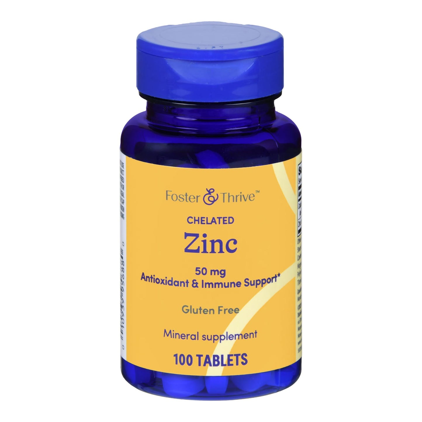 Foster & Thrive™ Chelated Zinc 50 mg Tablets