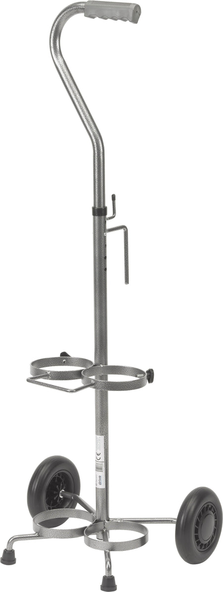 Drive Medical 13001SV-2 Dual Oxygen Cart