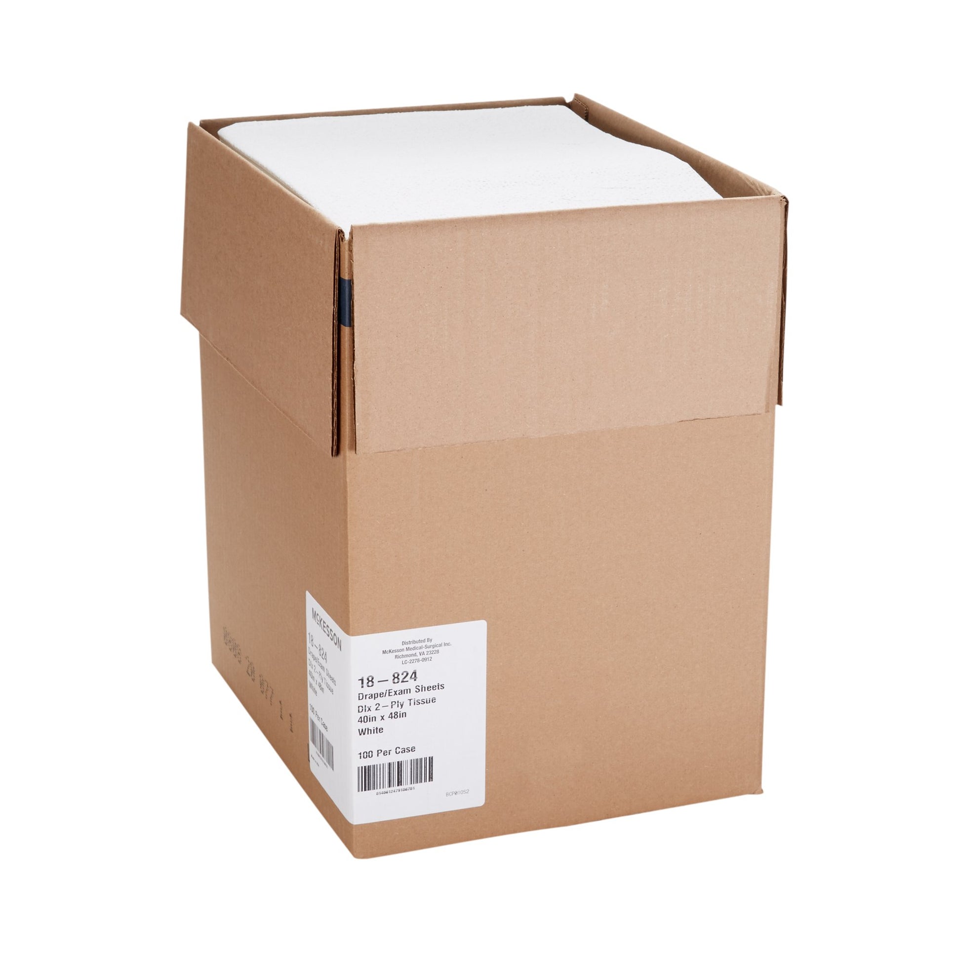 McKesson 18-824 Nonsterile Physical Exam Drape, 40 x 48 Inch by McKesson Brand product image - view 3