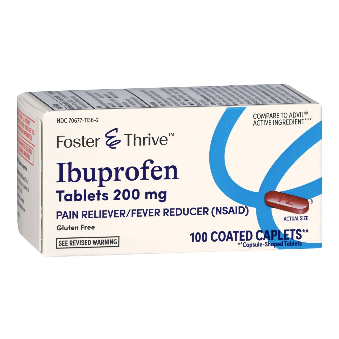 Foster & Thrive™ Ibuprofen 200 mg Coated Tablets