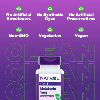 Natural Sleep Aid 90 per Bottle Tablet 5 mg Strength