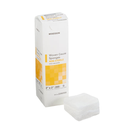 McKesson 22082000 Gauze Sponge, 2 x 2 Inch, 8-Ply