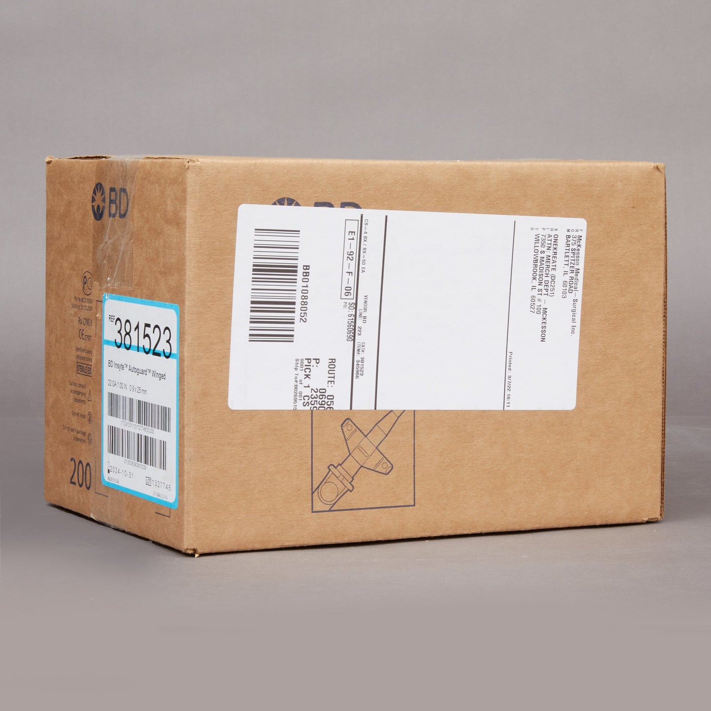 Insyte™ Autoguard™ Peripheral IV Catheter