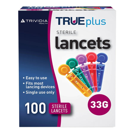 Trividia Health Inc 56151014701 TRUEplus Lancet, 33G